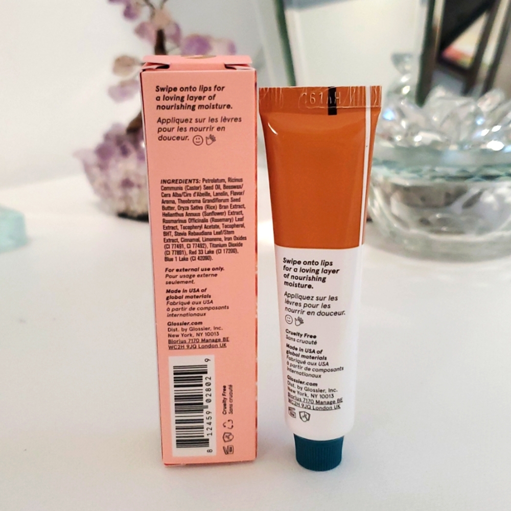 NIB Glossier Cookie Butter Balm Dotcom Universal Skin Salve FULL SIZE - Picture 2 of 6